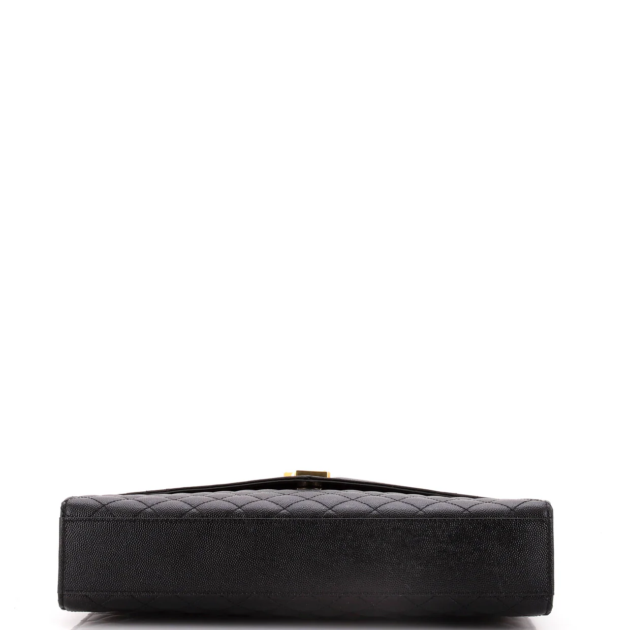 Classic Monogram Envelope Satchel Mixed Matelasse Leather Large - Deep Luxury