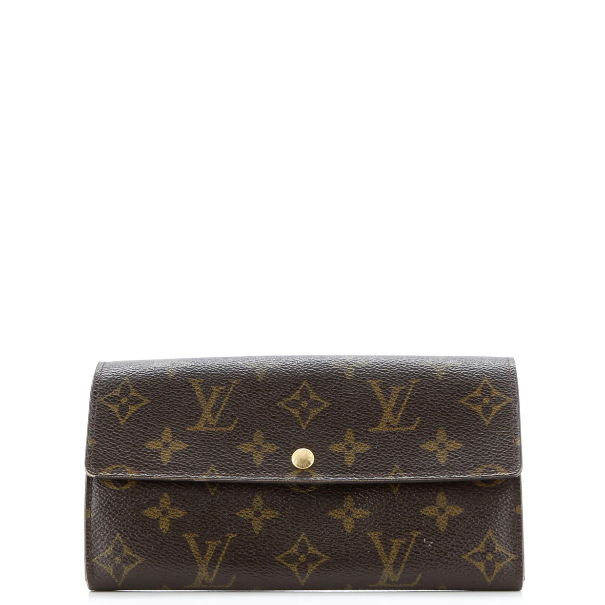 Vintage Sarah Wallet Monogram Canvas - Deep Luxury