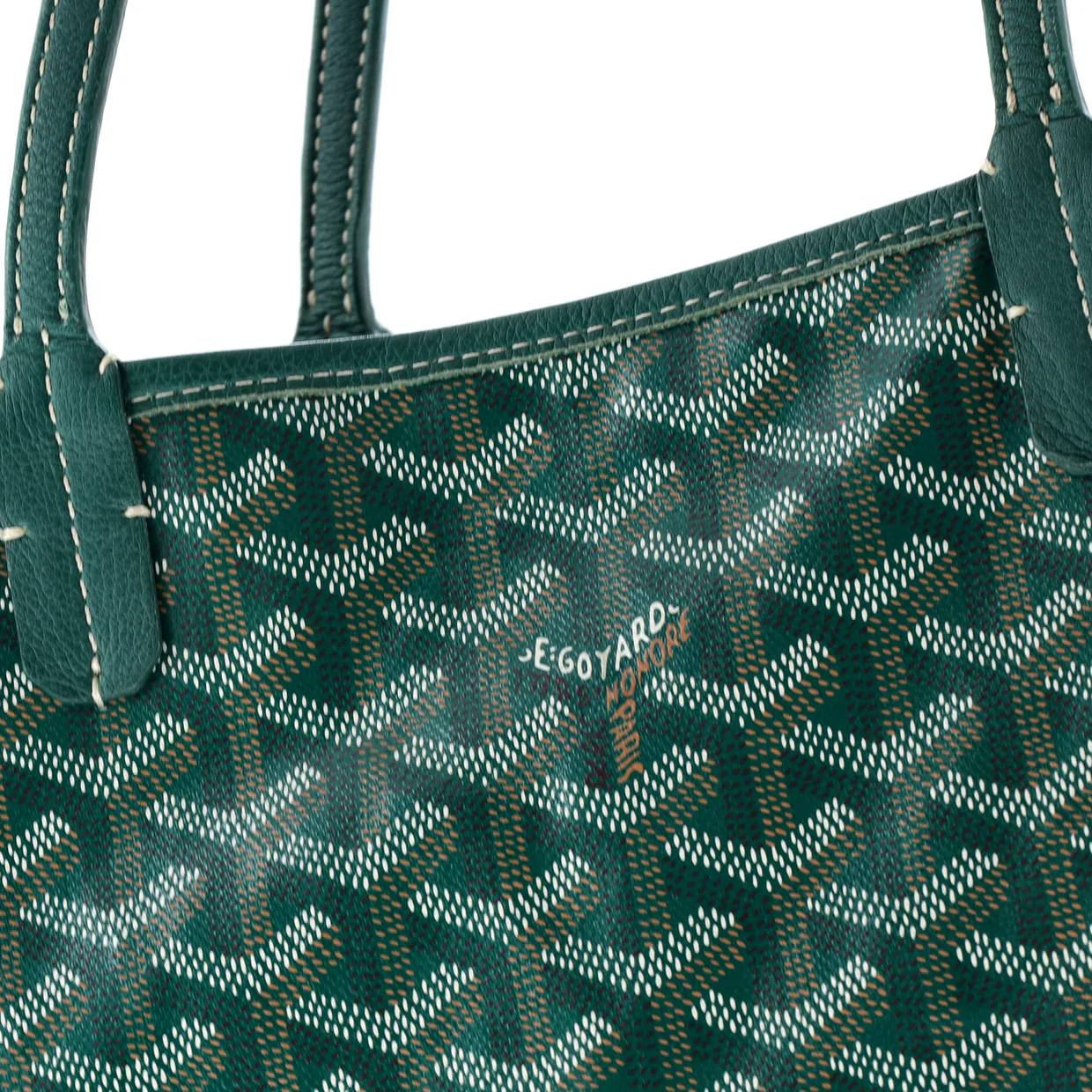 Anjou Reversible Tote Coated Canvas PM - Deep Luxury