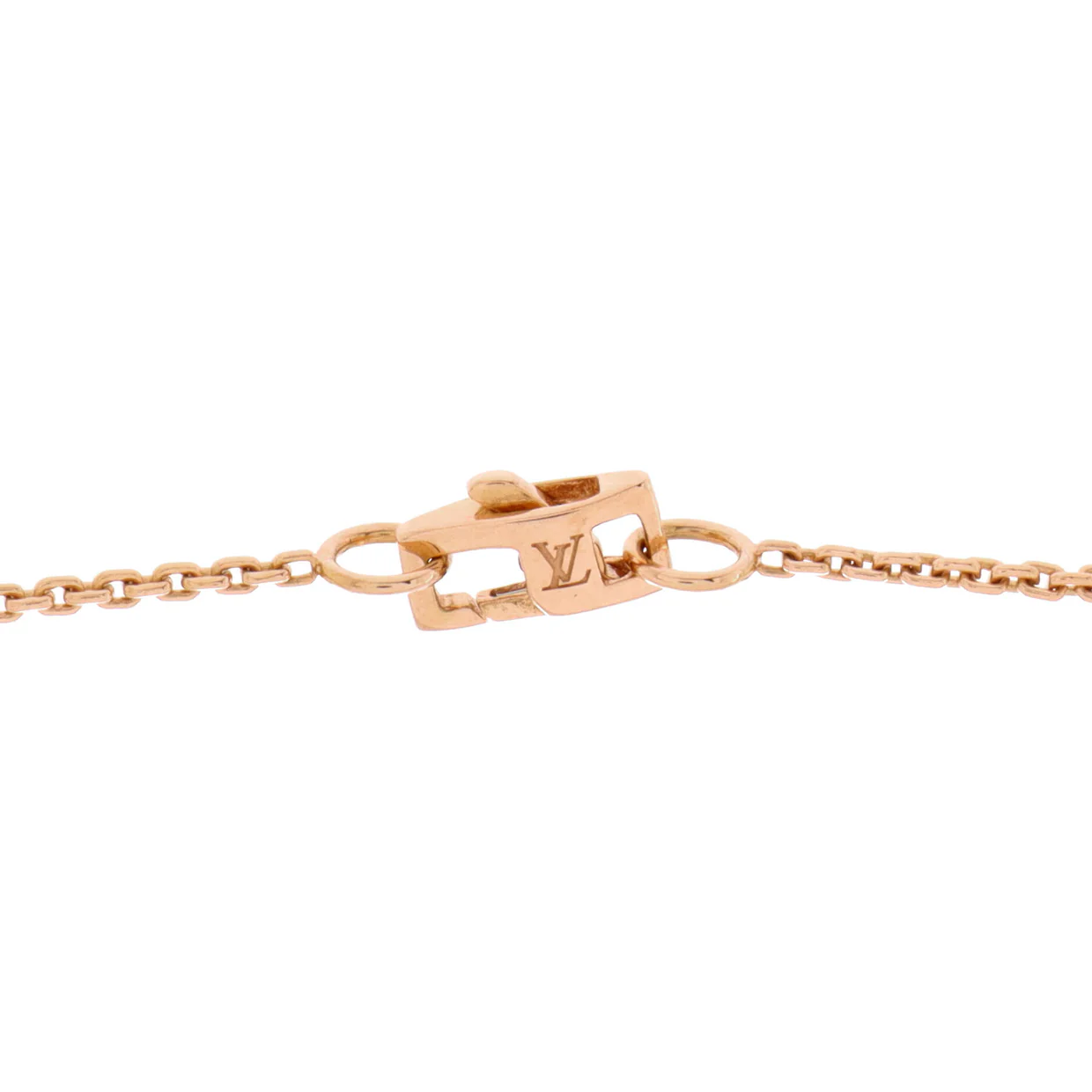 Lockit Pendant Necklace 18K Rose Gold - Deep Luxury