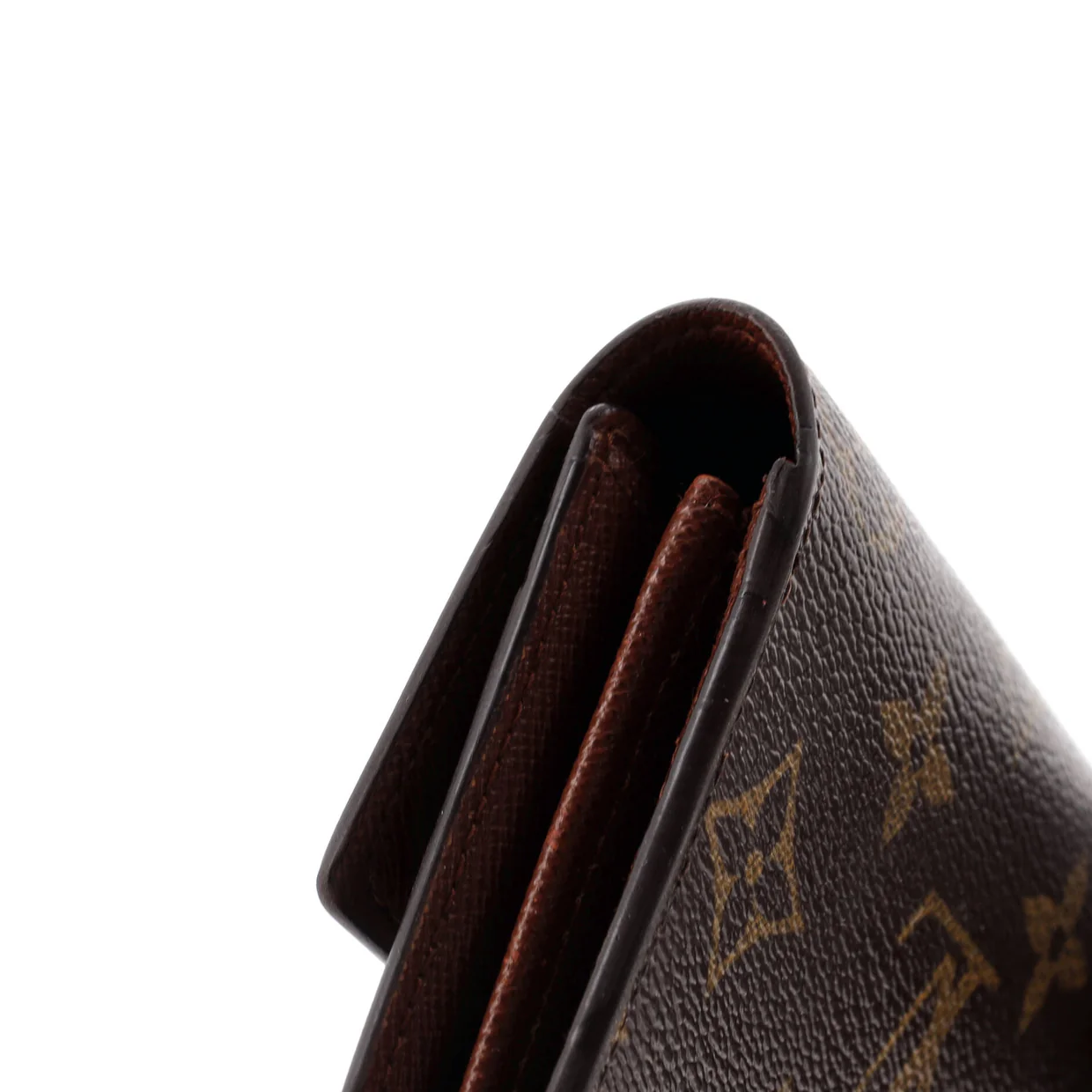 Sarah Wallet Monogram Canvas - Deep Luxury