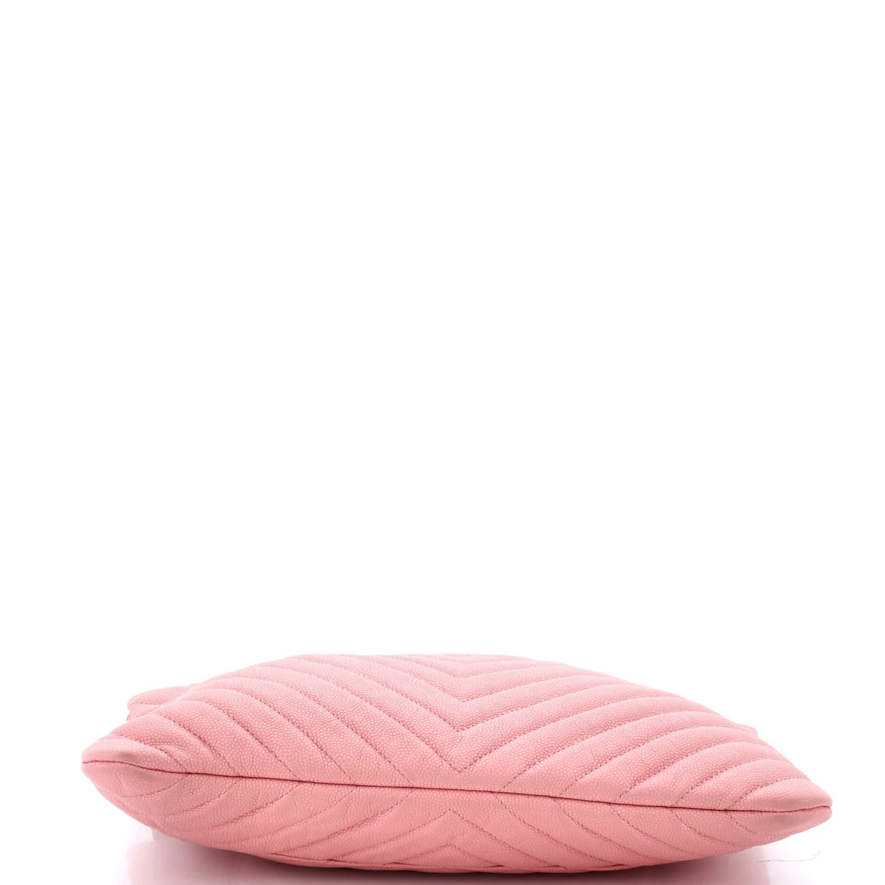 O Case Clutch Chevron Caviar Medium - Deep Luxury