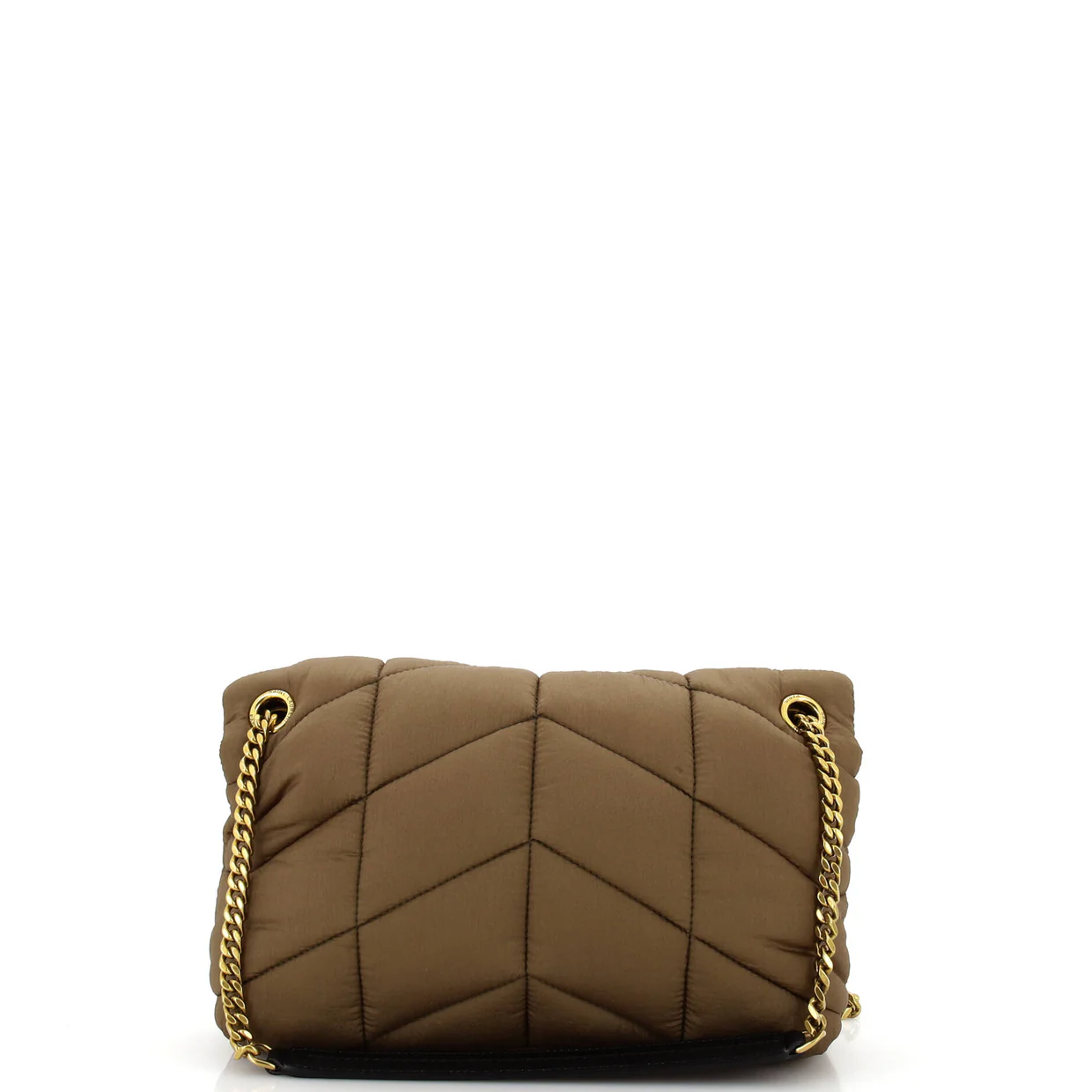 Loulou Puffer Shoulder Bag Quilted Nylon Small - Deep Luxury