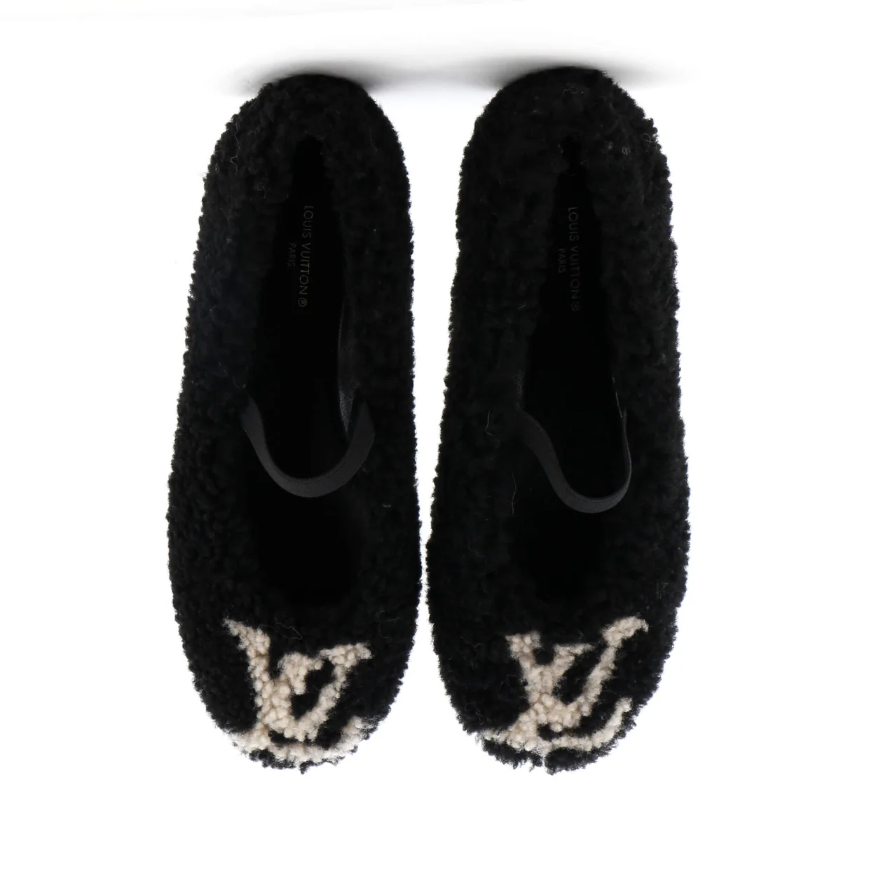 Women's Popi Ballerina Flats Shearling - Deep Luxury