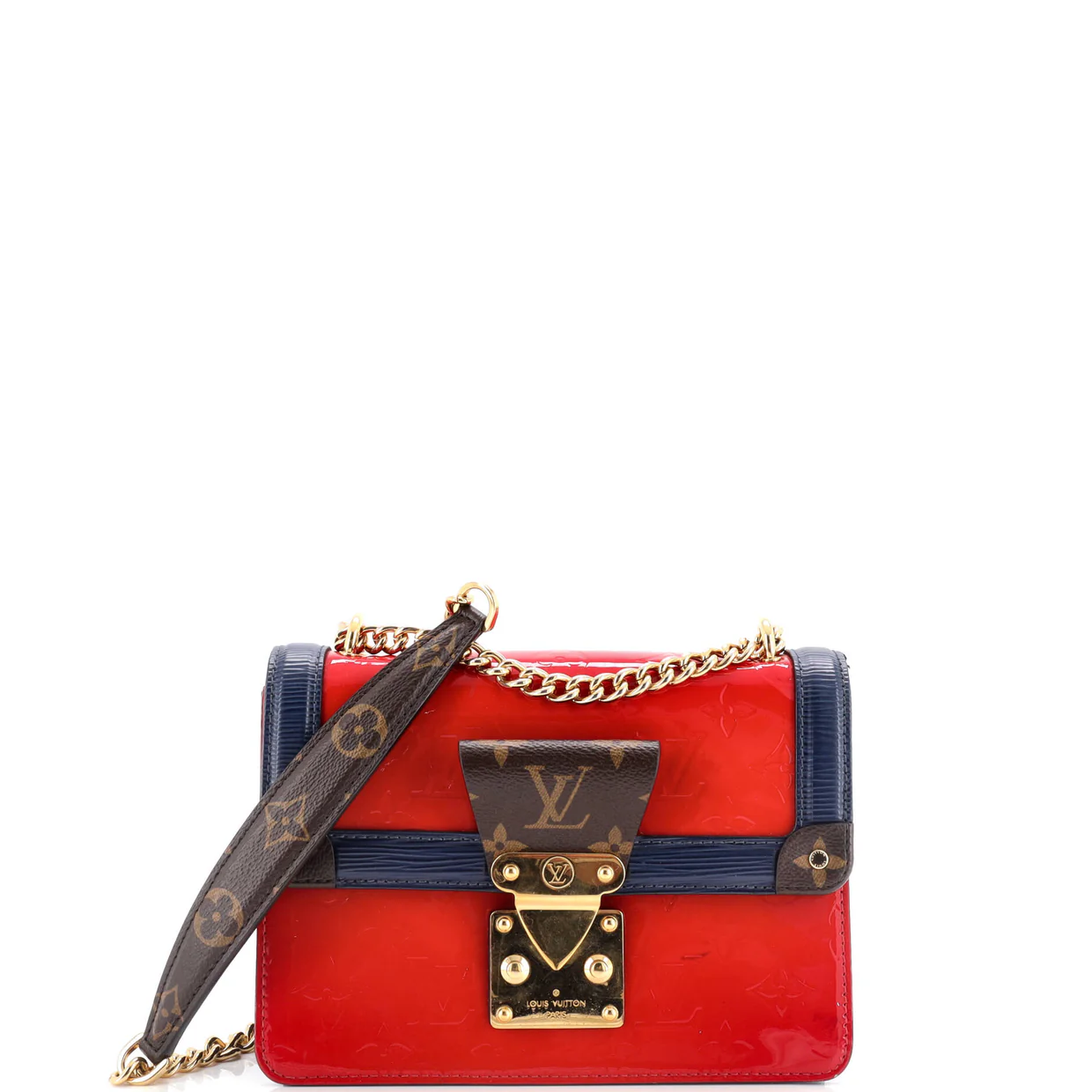 Wynwood Handbag Monogram Vernis with Monogram Canvas and Epi Leather - Deep Luxury