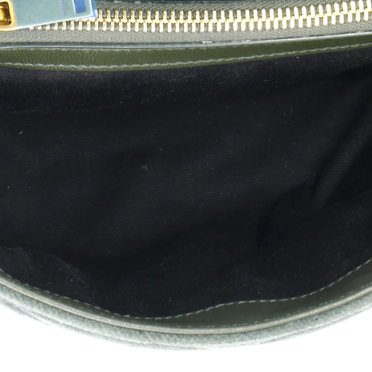 Loulou Shoulder Bag Matelasse Chevron Suede Small - Deep Luxury