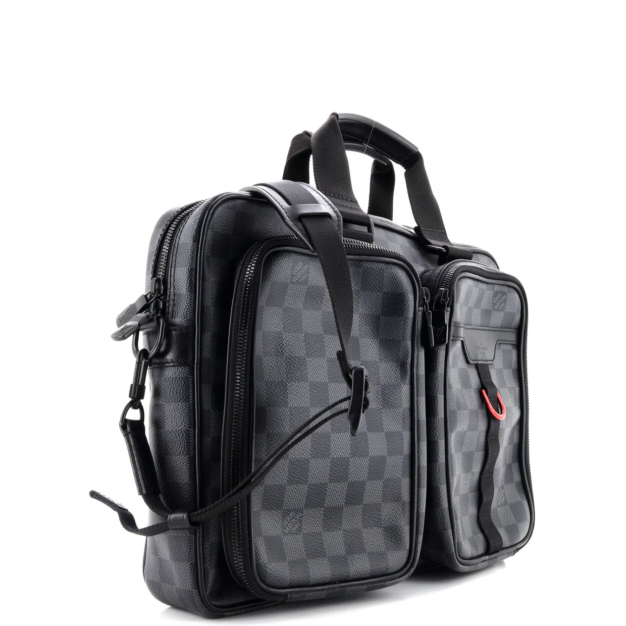 Utility Business Bag Damier Graphite - Deep Luxury