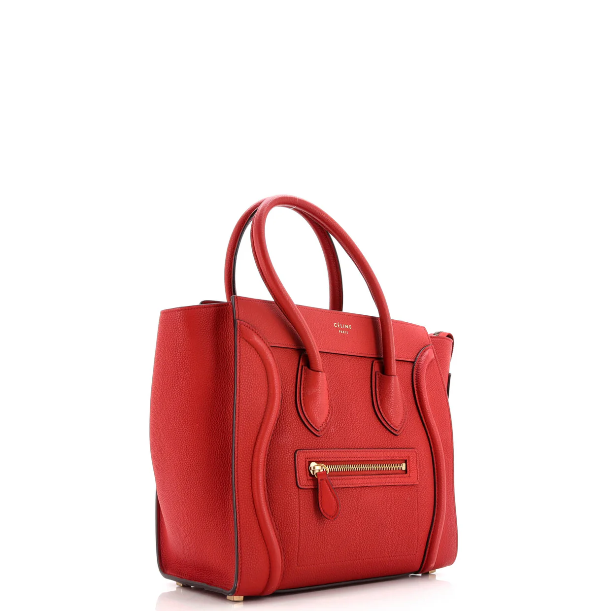 Luggage Bag Grainy Leather Micro - Deep Luxury