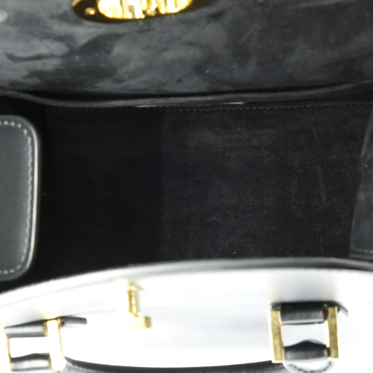 New Line Boston Bag Leather Small - Deep Luxury