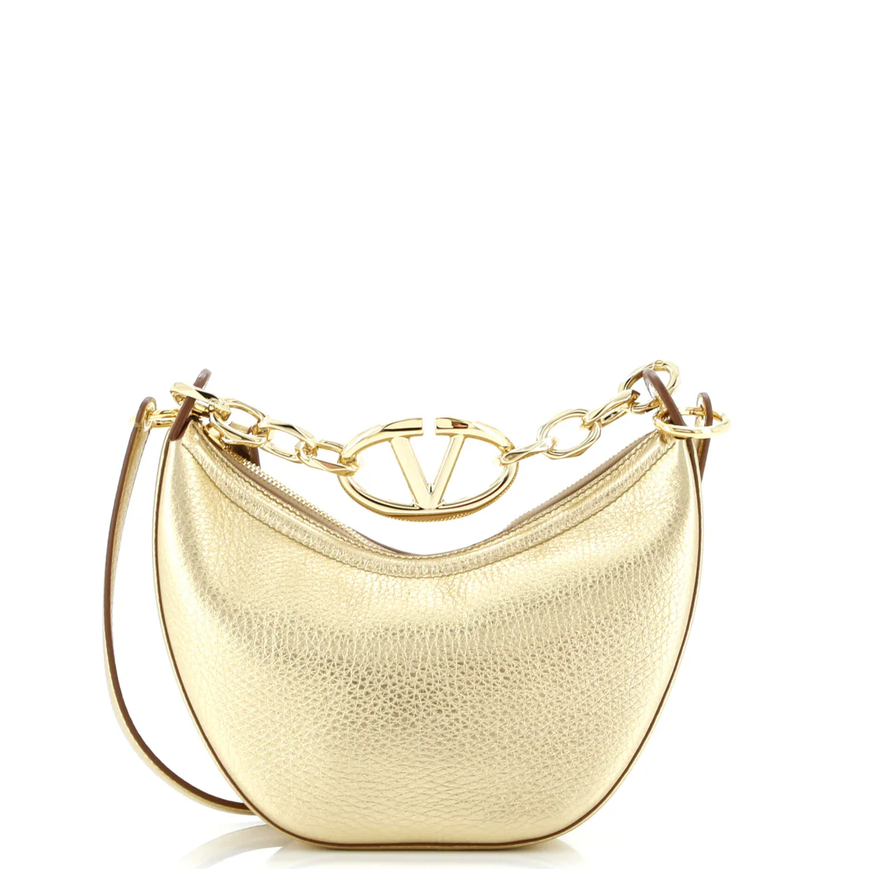 Vlogo Moon Hobo Leather Mini - Deep Luxury