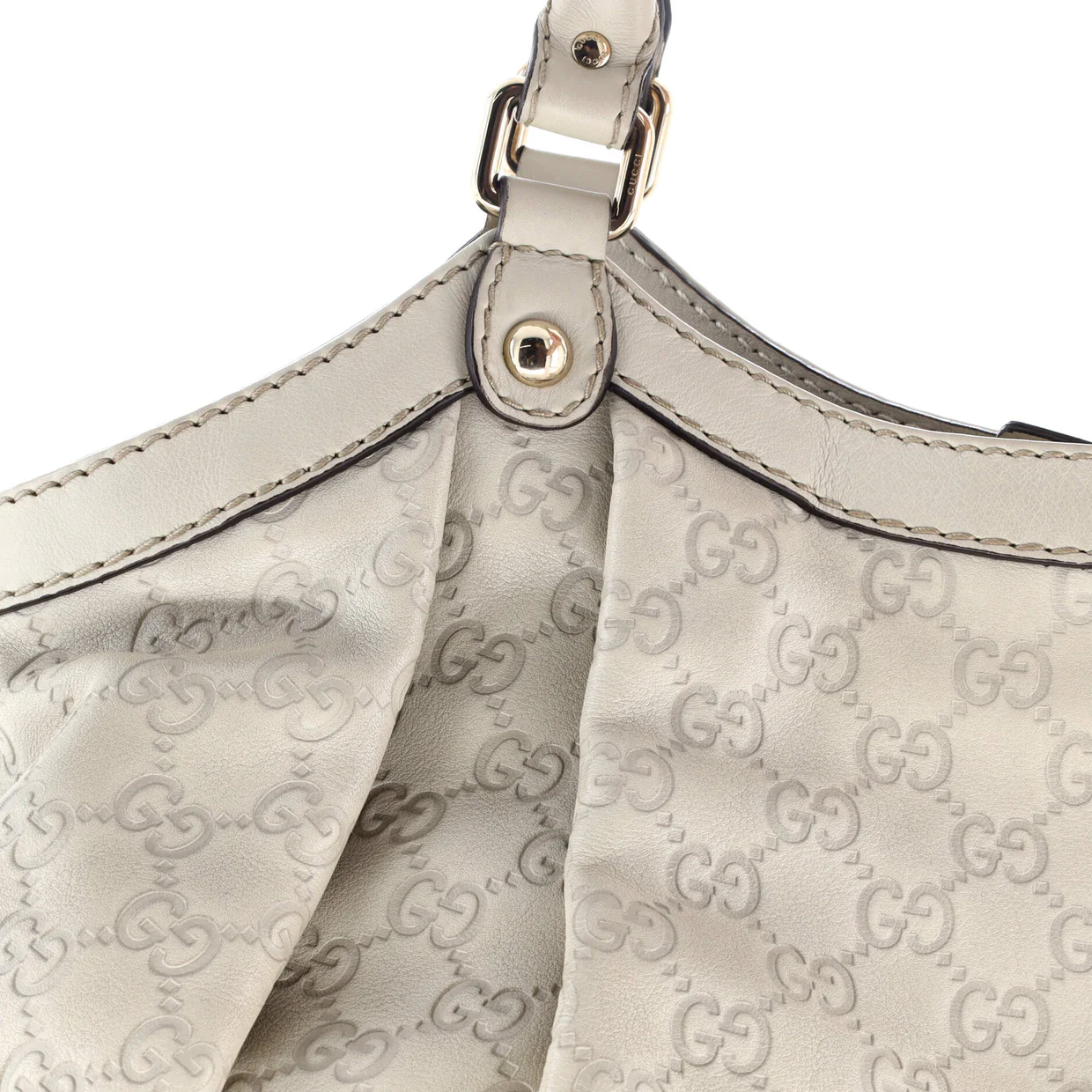 Sukey Tote Guccissima Leather Large - Deep Luxury