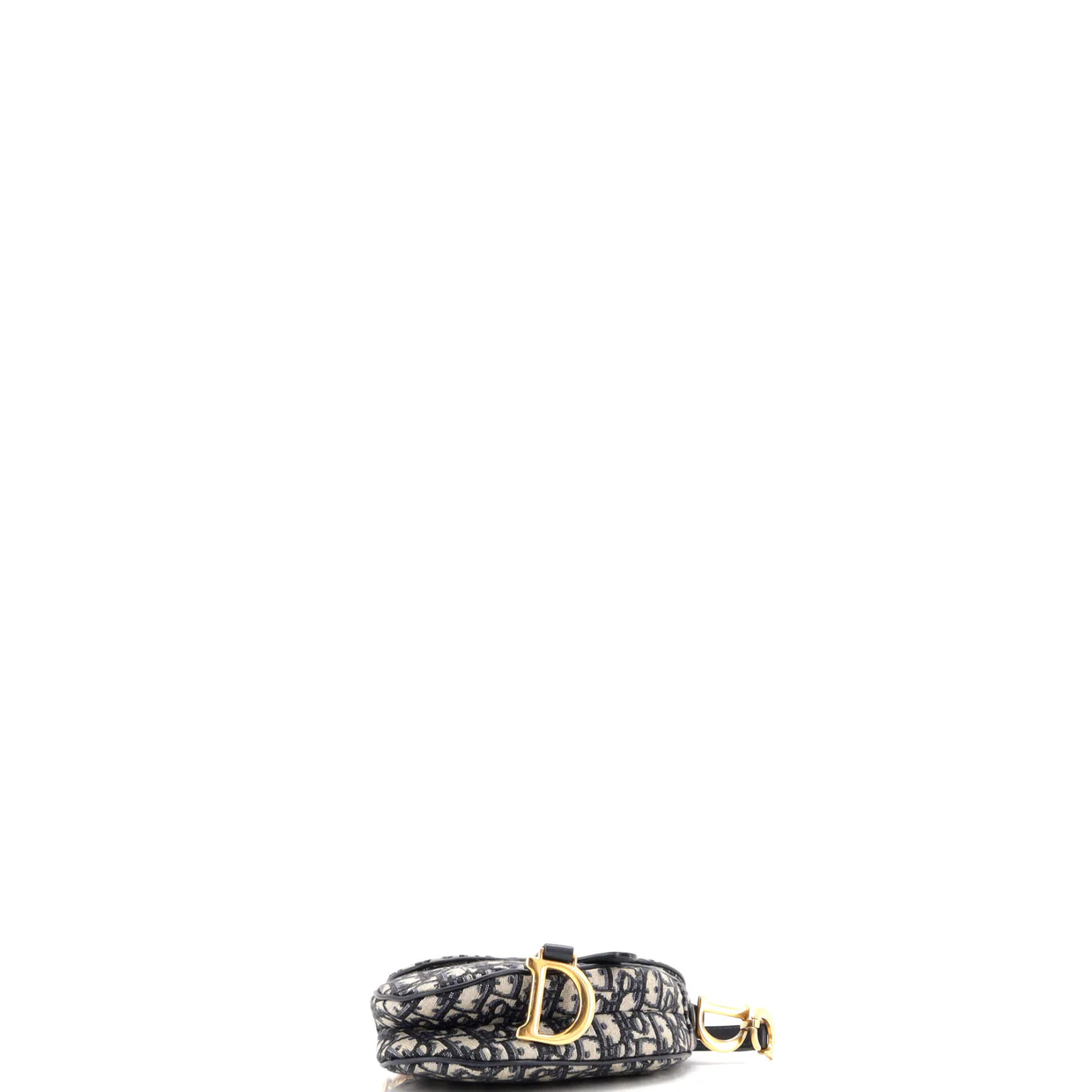 Saddle Handbag Oblique Canvas Mini - Deep Luxury