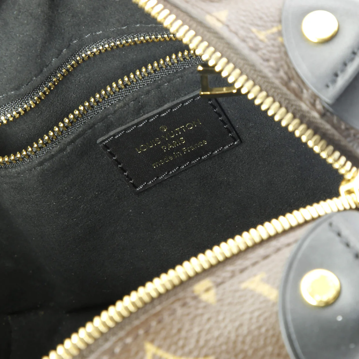 Petite Malle Souple Handbag Monogram Canvas - Deep Luxury