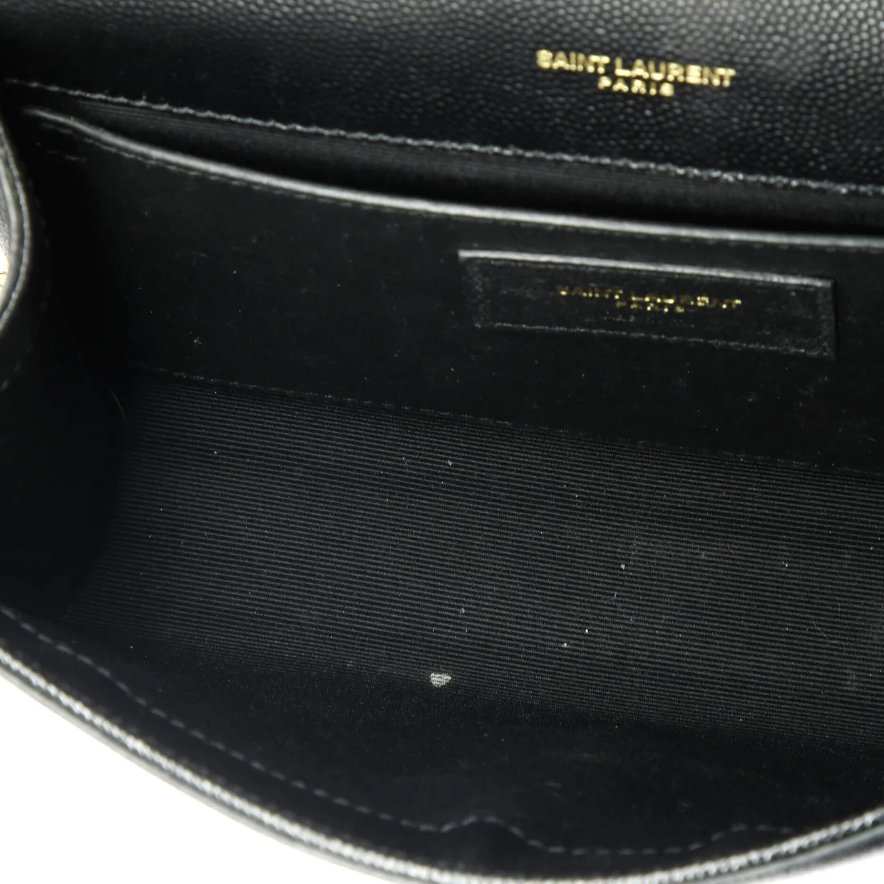 Classic Monogram Crossbody Bag Grainy Leather Small - Deep Luxury