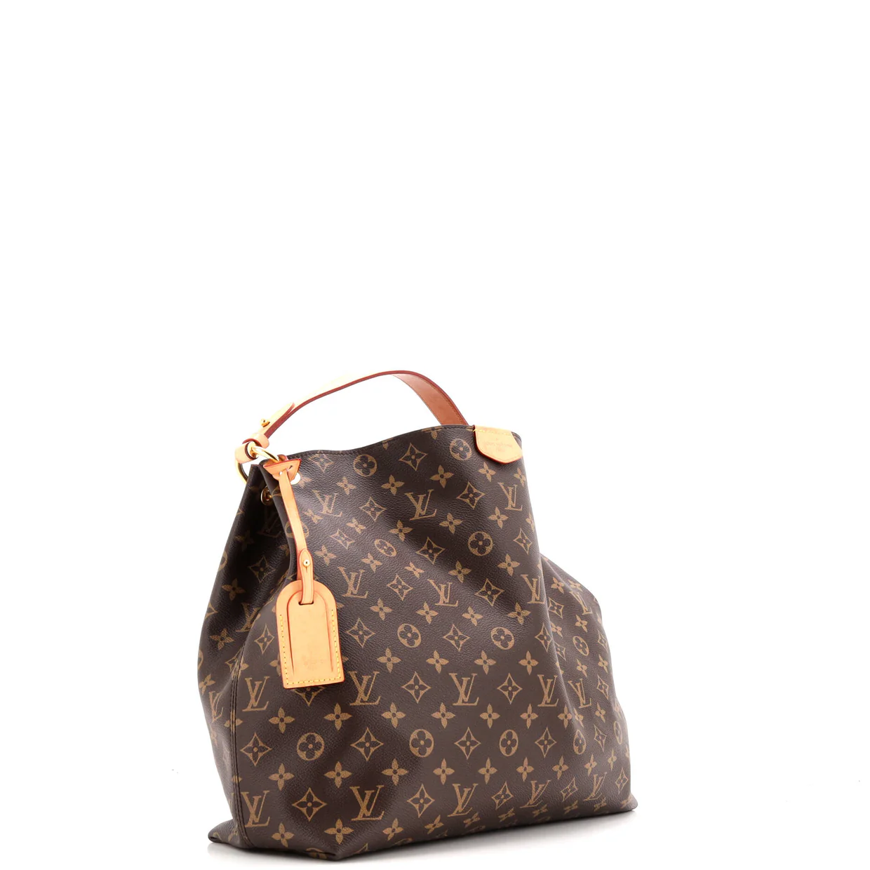 Graceful Handbag Monogram Canvas MM - Deep Luxury