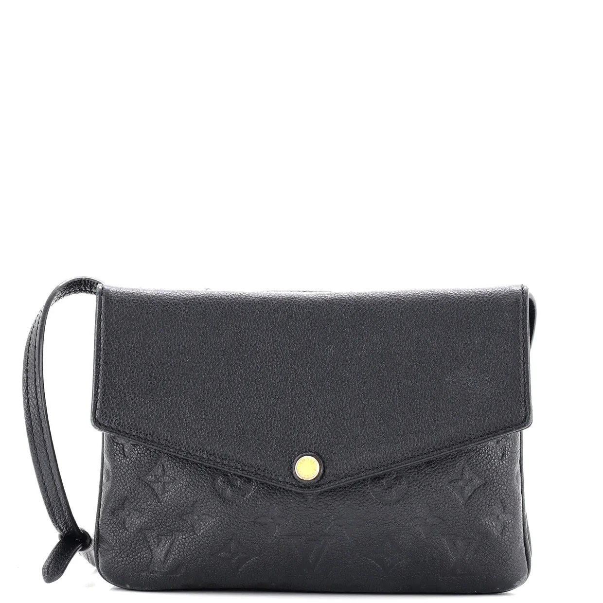 Twice Handbag Monogram Empreinte Leather - Deep Luxury