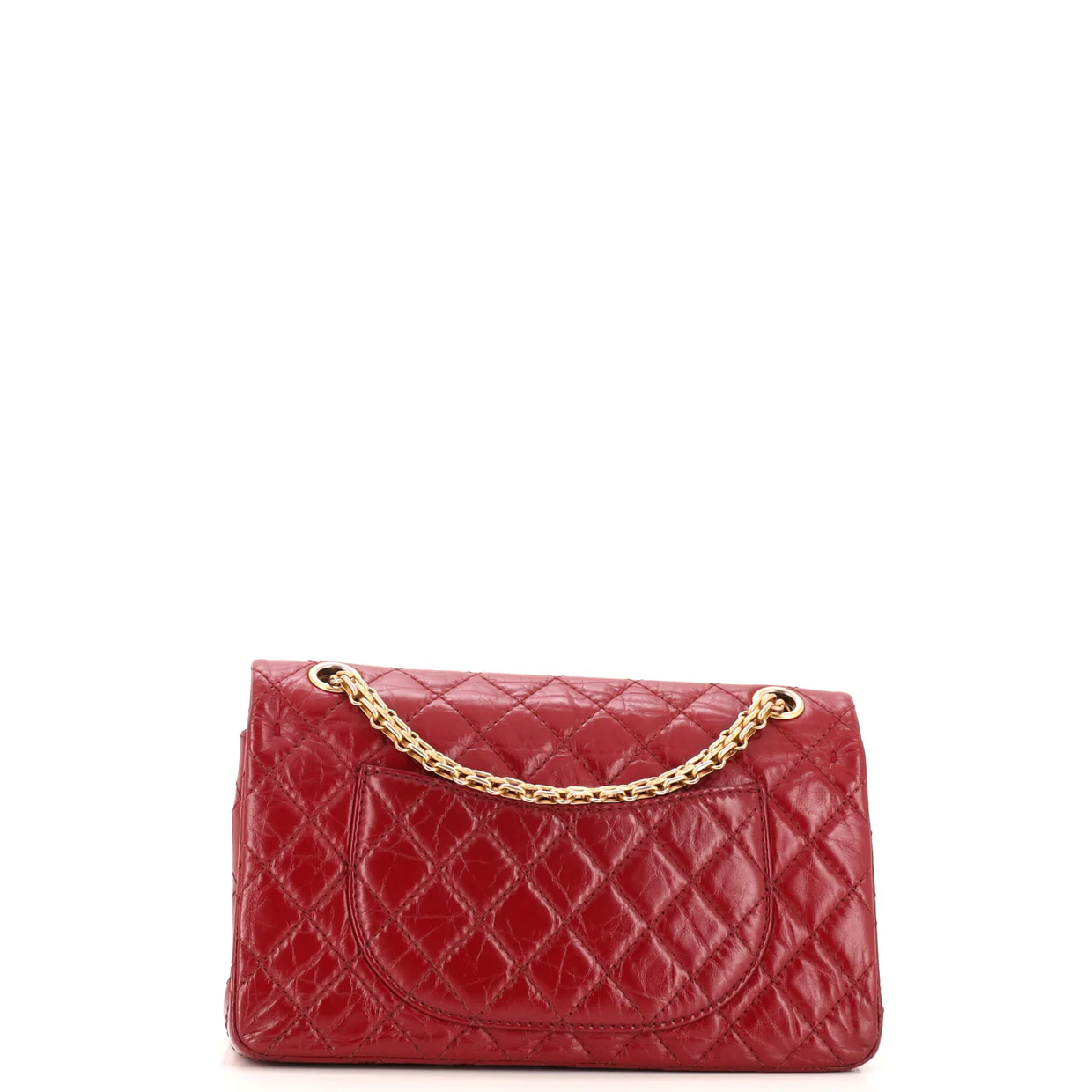 Reissue 2.55 Flap Bag Quilted Aged Calfskin 225 - Deep Luxury