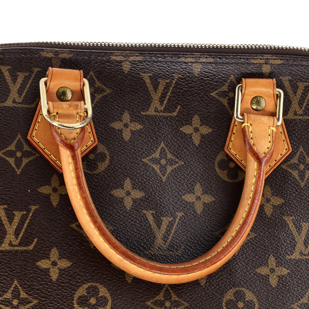 Alma Handbag Monogram Canvas PM - Deep Luxury