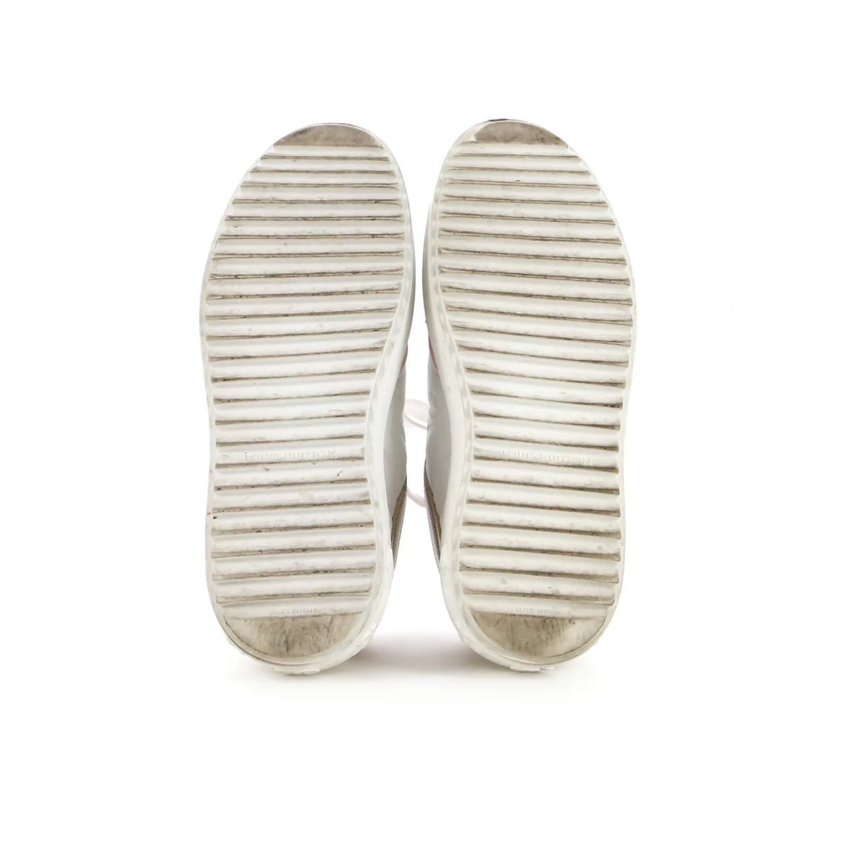 Women's Time Out Sneakers Pastel Monogram Embossed Leather - Deep Luxury