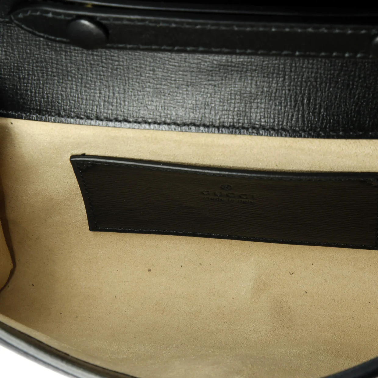 Horsebit 1955 Curved Flap Shoulder Bag Leather Mini - Deep Luxury