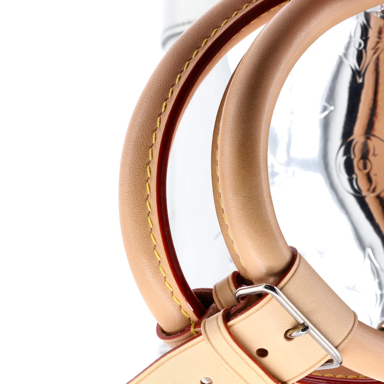 Keepall Bandouliere Bag Monogram Mirror Coated Canvas 50 - Deep Luxury