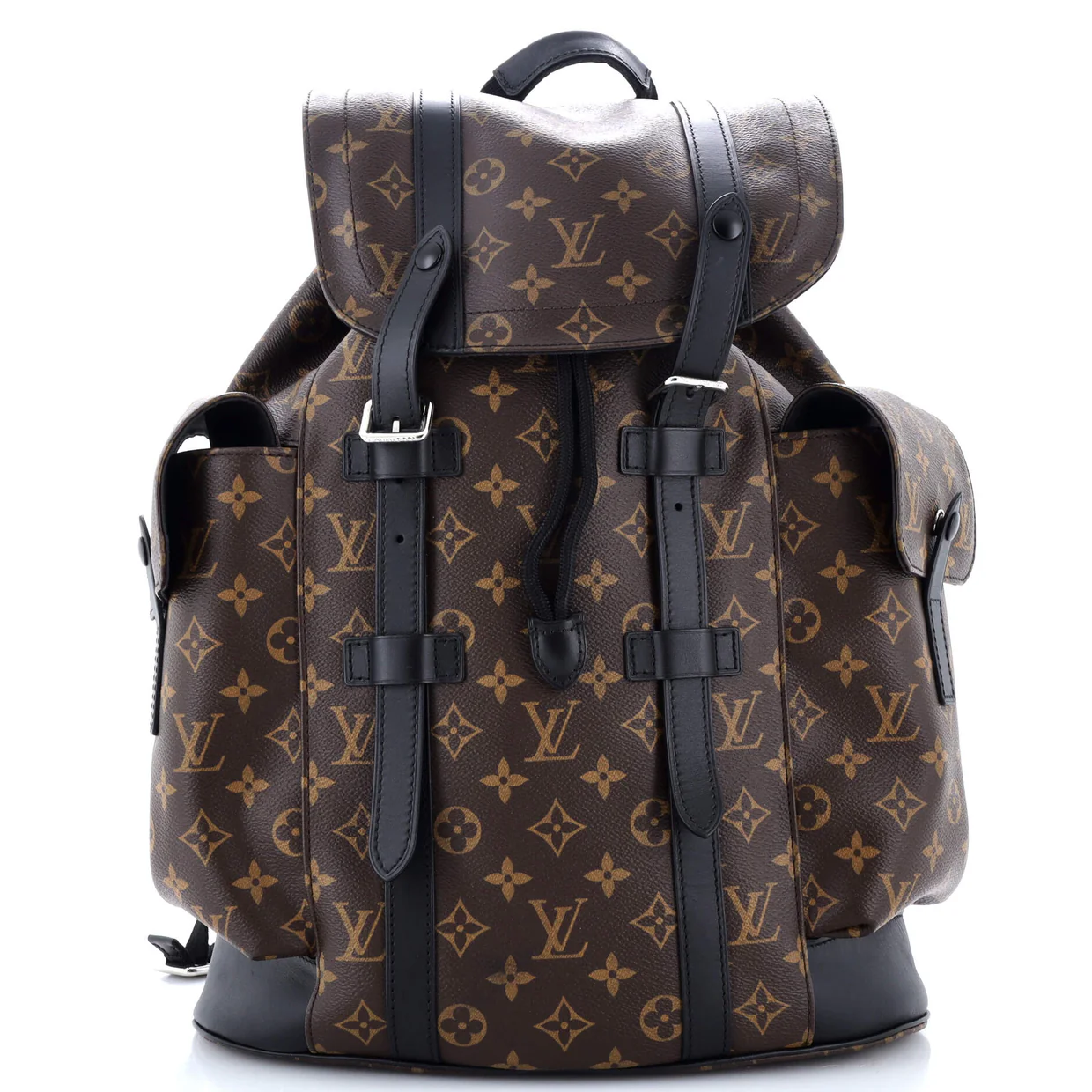 Christopher Backpack Macassar Monogram Canvas MM - Deep Luxury