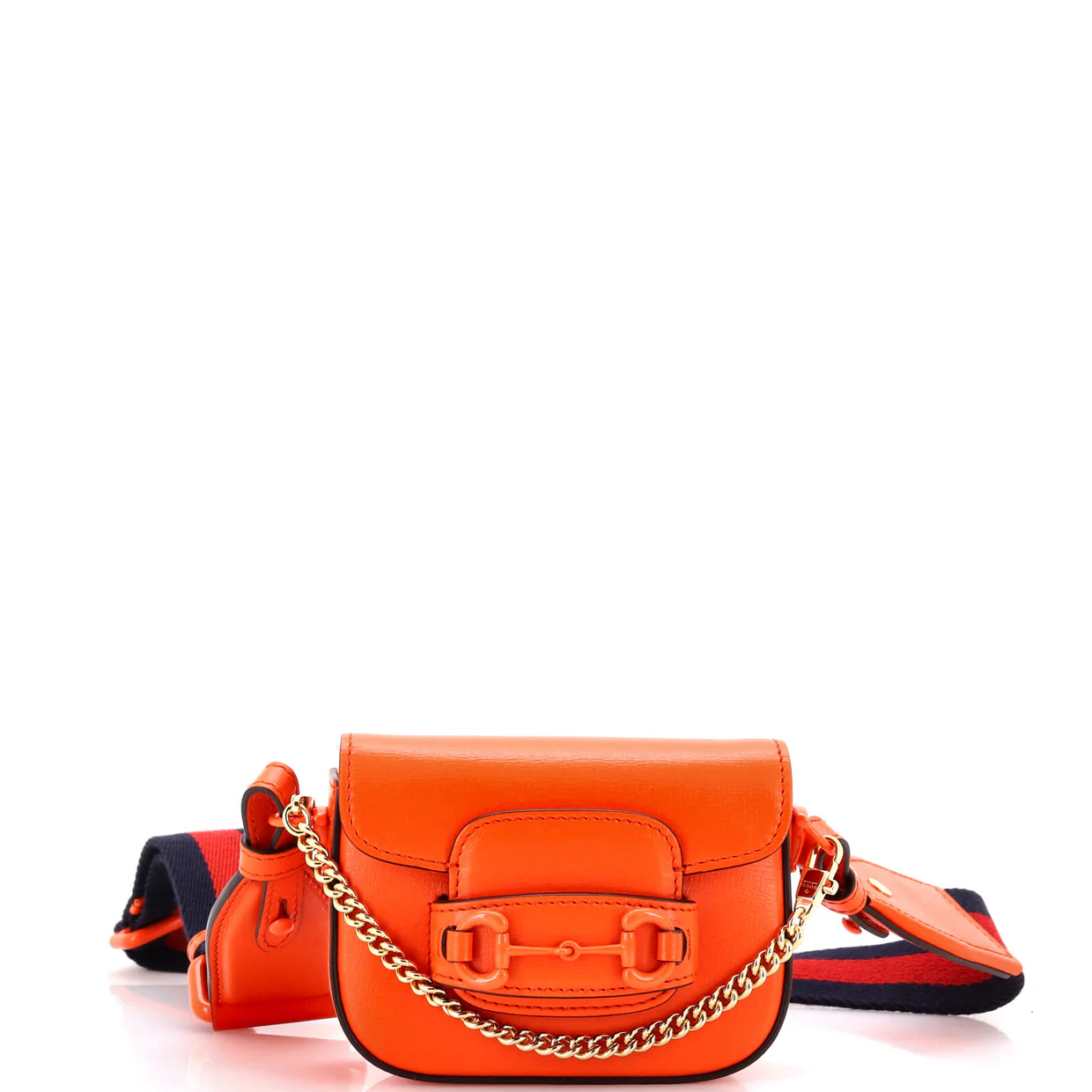 Horsebit 1955 Shoulder Bag Leather Super Mini - Deep Luxury