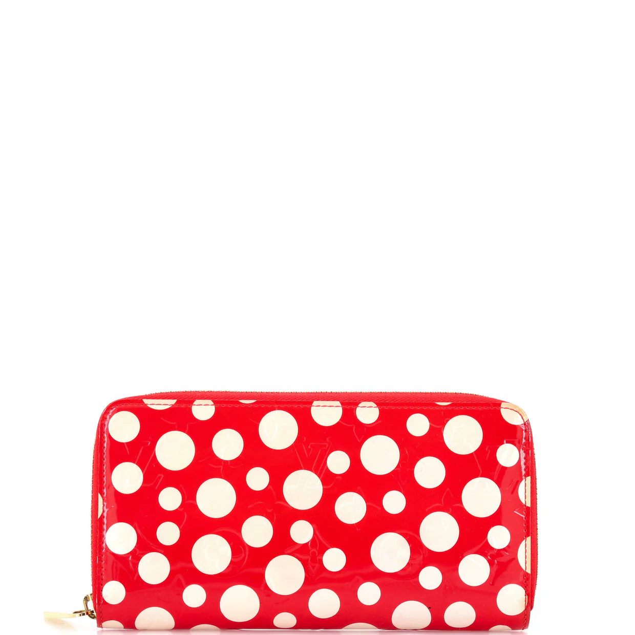 Zippy Wallet Kusama Infinity Dots Monogram Vernis - Deep Luxury