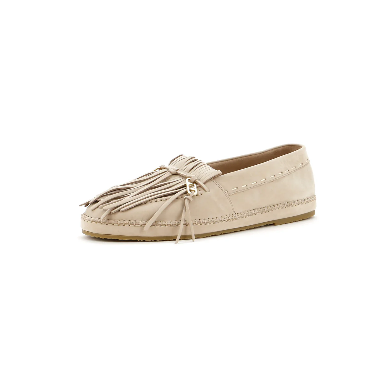 Men's O'Lock Fringe Loafers Suede - Deep Luxury