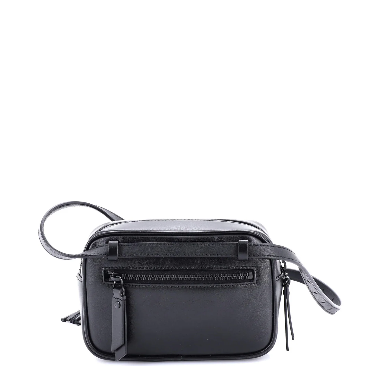 Lou Belt Bag Matelasse Chevron Leather - Deep Luxury