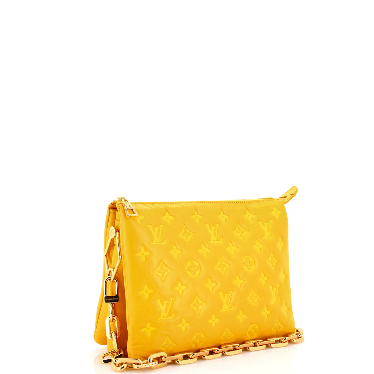 Coussin Bag Monogram Embossed Lambskin PM - Deep Luxury