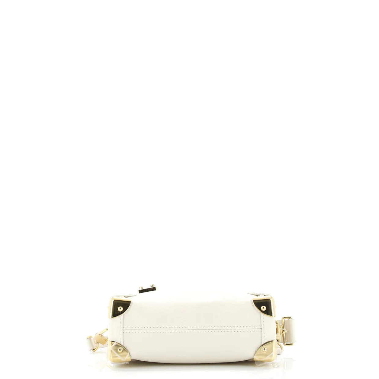 Side Trunk Handbag Taurillon Leather PM - Deep Luxury