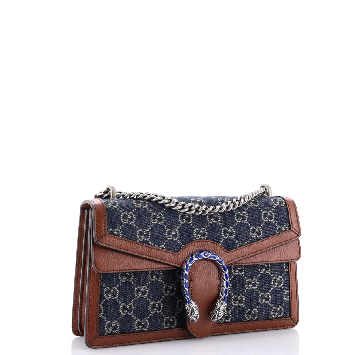 Dionysus Bag GG Denim Small - Deep Luxury