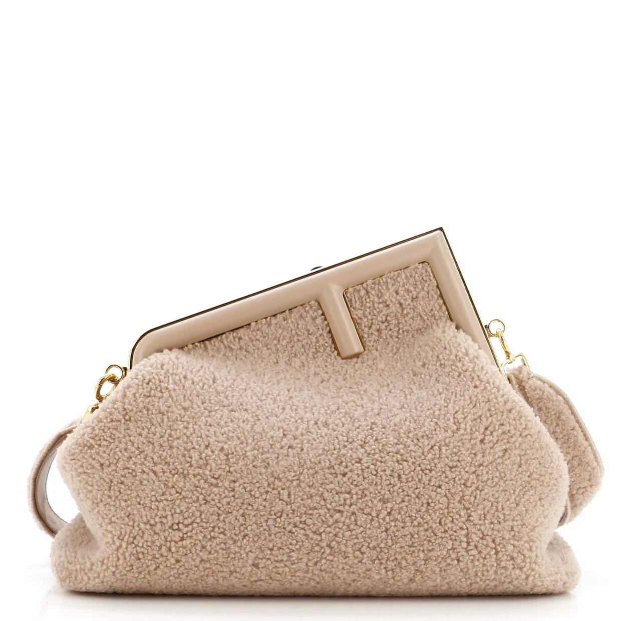 First Bag Shearling Medium - Deep Luxury