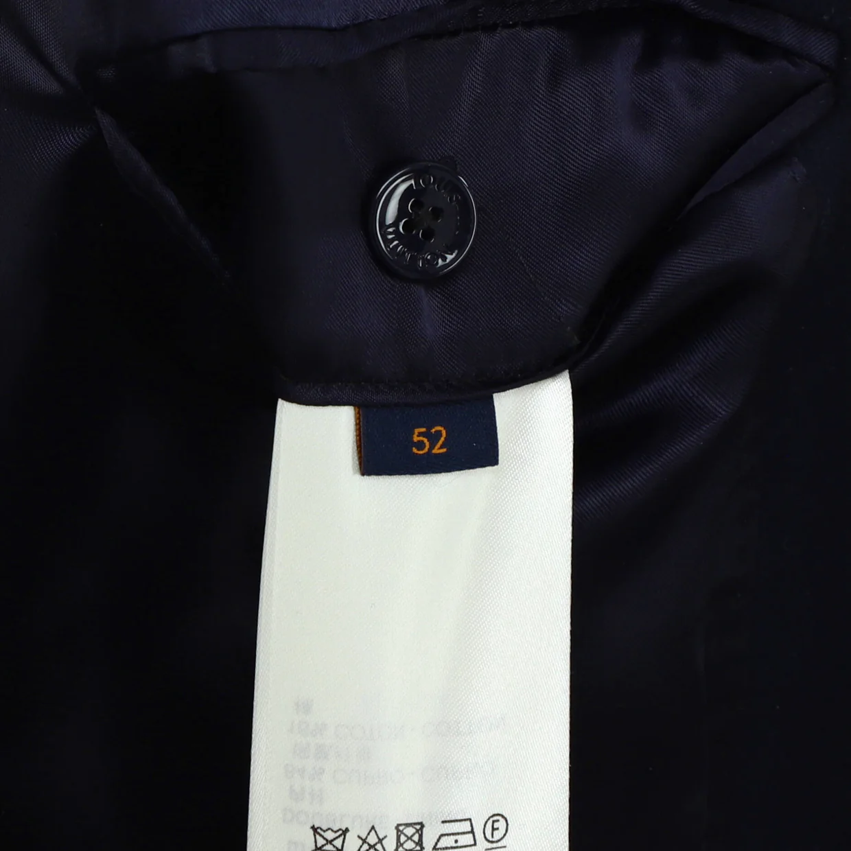 Men's Flower Embossed Coat Wool Blend - Deep Luxury