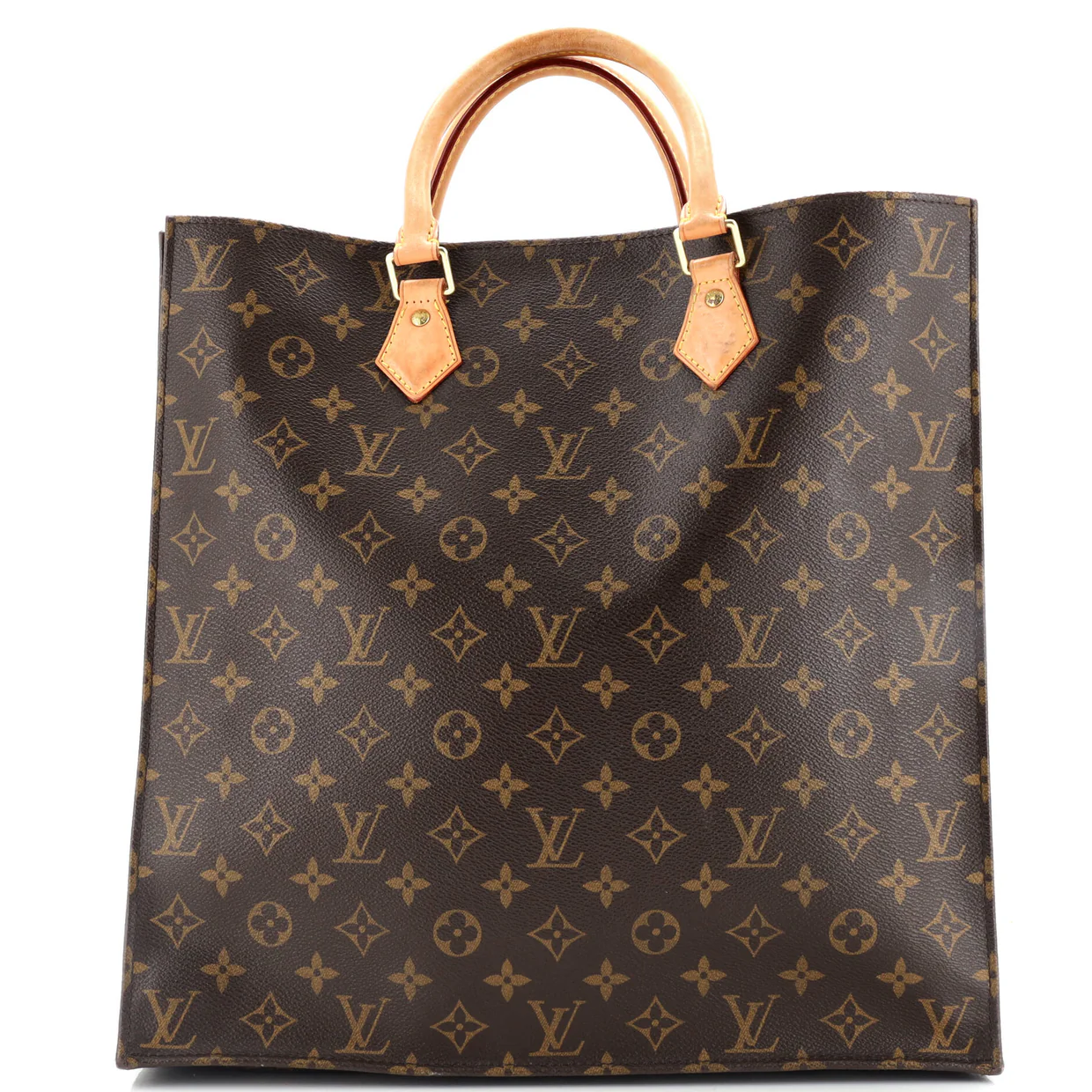 Vintage Sac Plat Bag Monogram Canvas - Deep Luxury