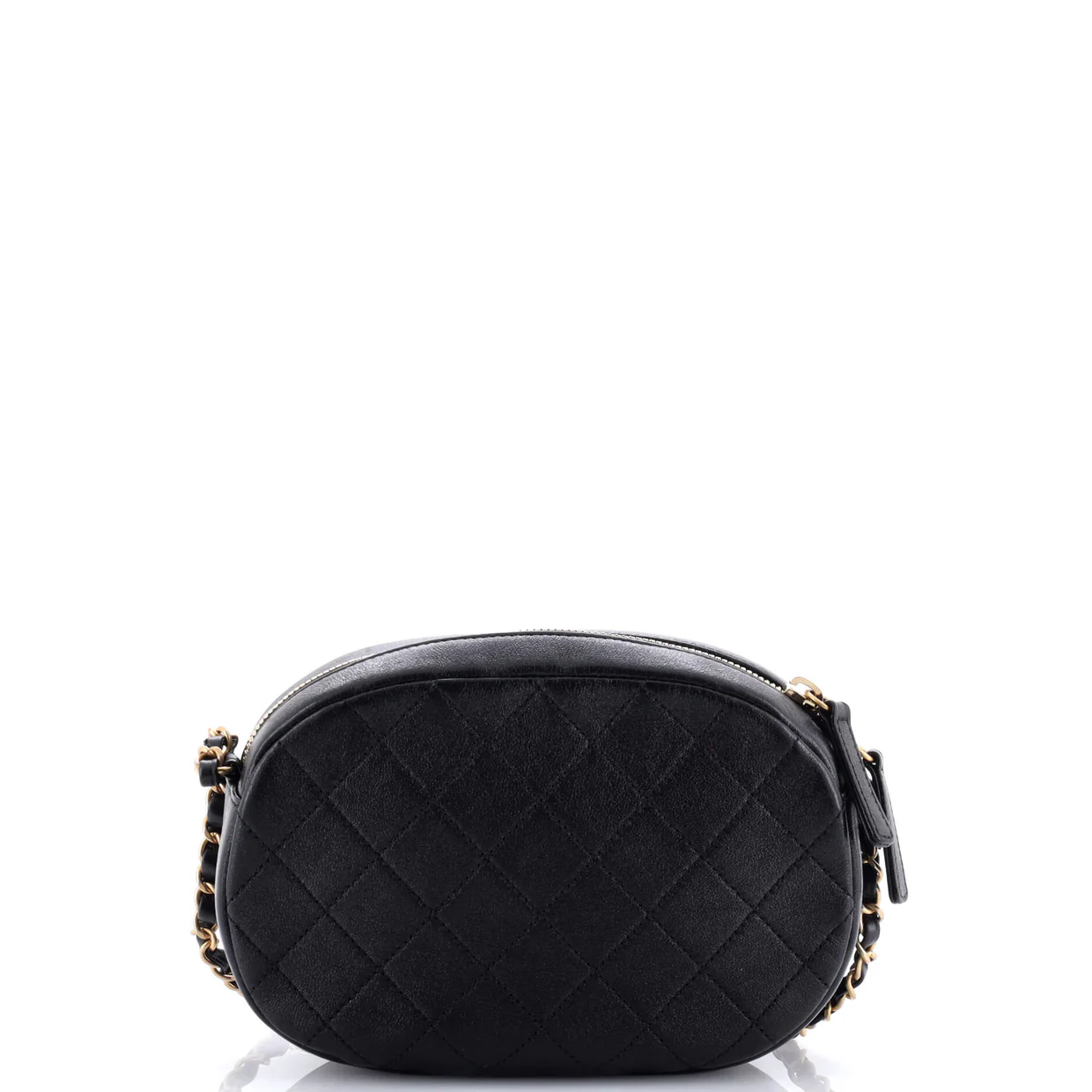 Coco Midnight Camera Case Quilted Lambskin Small - Deep Luxury
