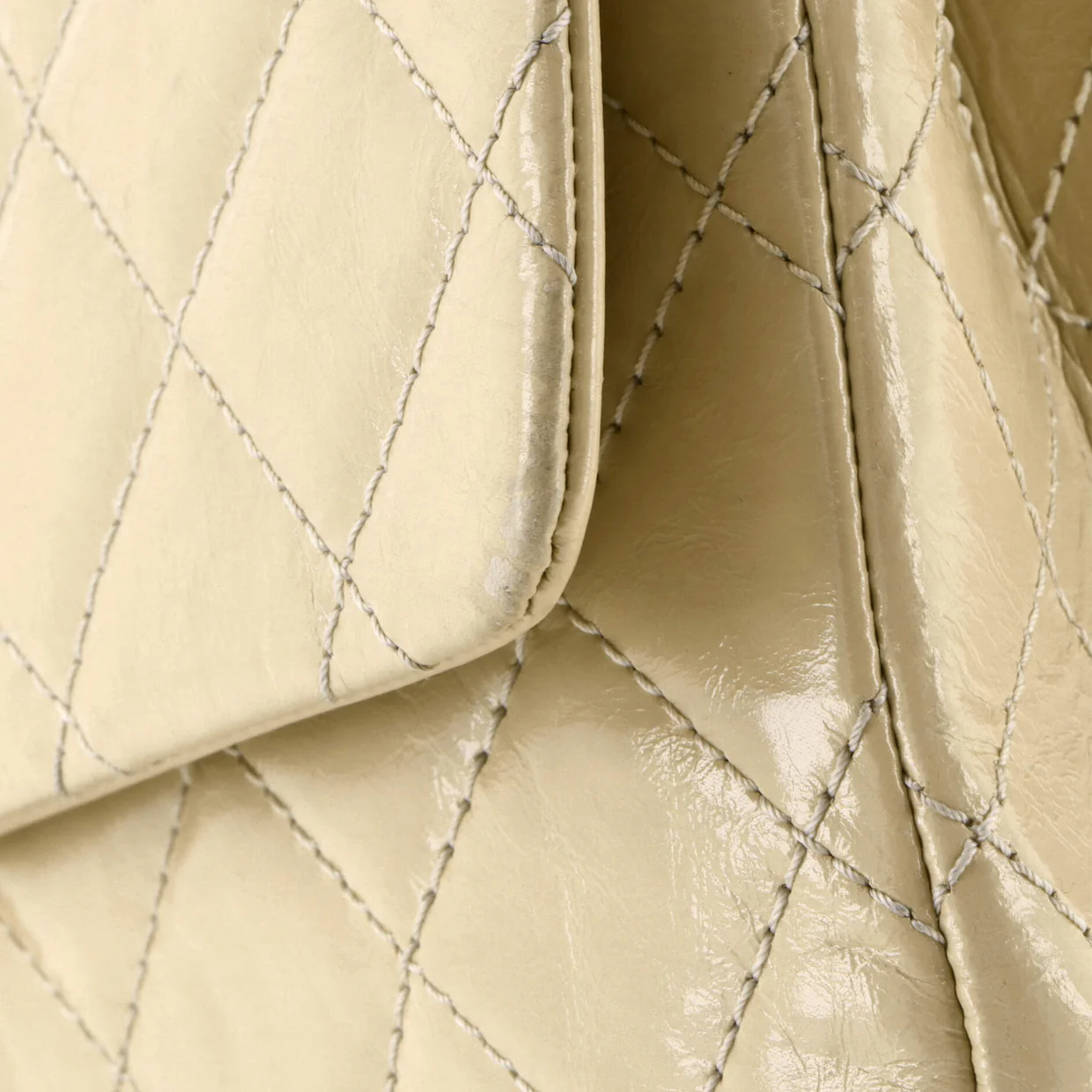 Reissue 2.55 Flap Bag Quilted Aged Calfskin 228 - Deep Luxury