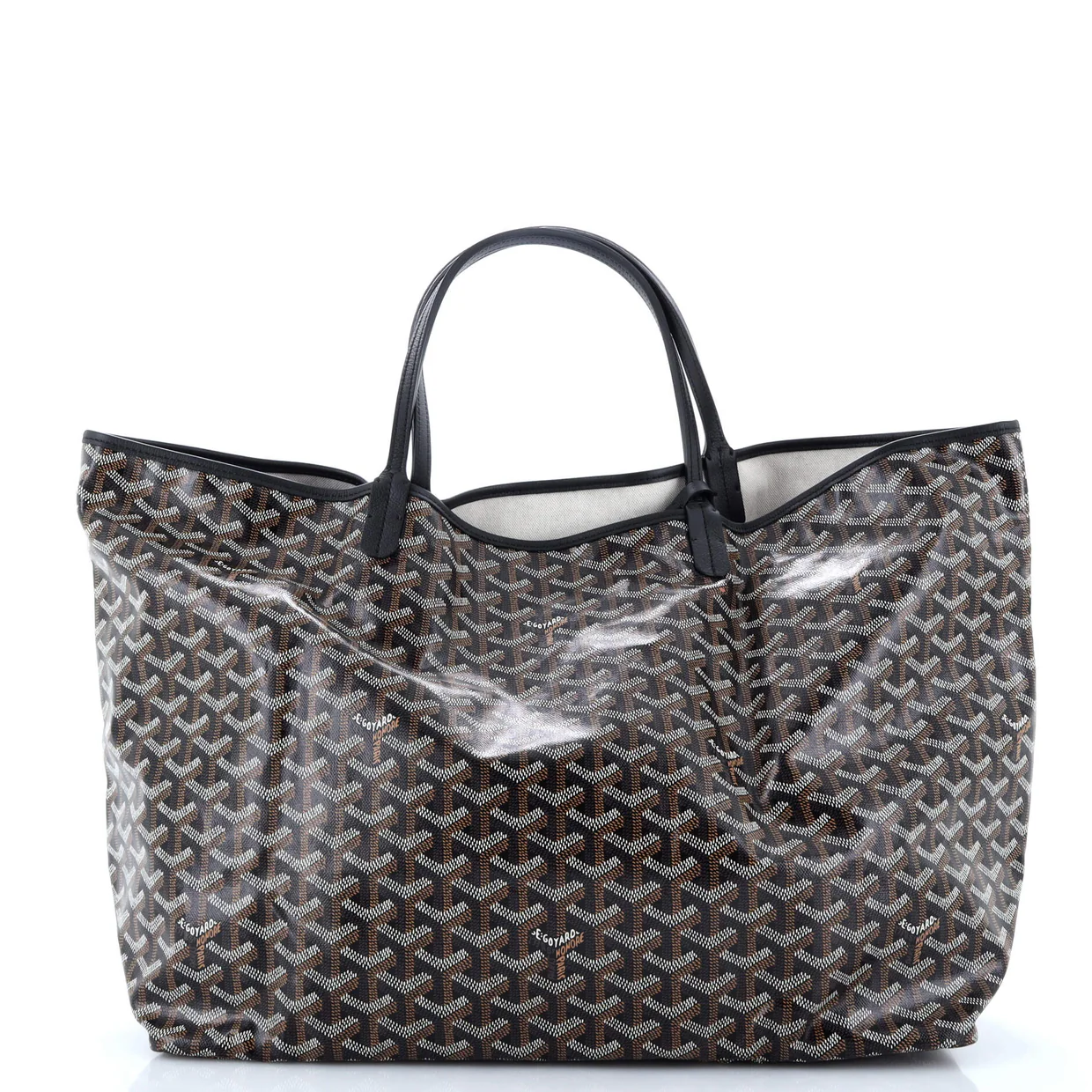 Saint Louis Tote Printed Coated Canvas GM - Deep Luxury