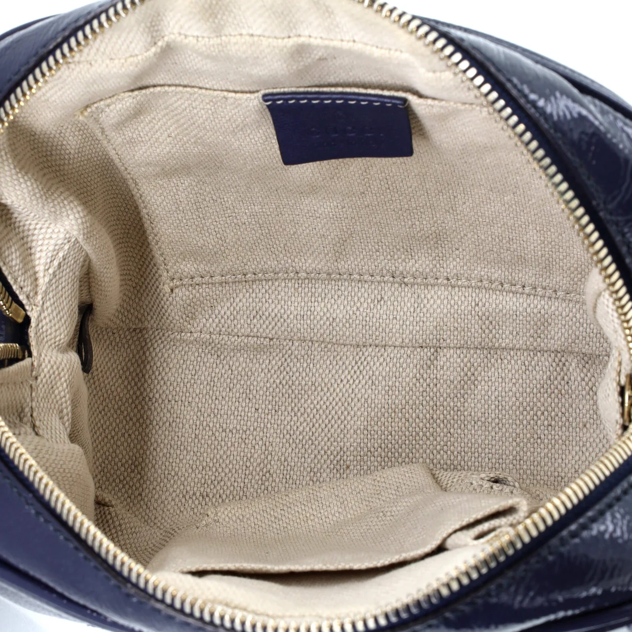 Soho Disco Crossbody Bag Patent Small - Deep Luxury