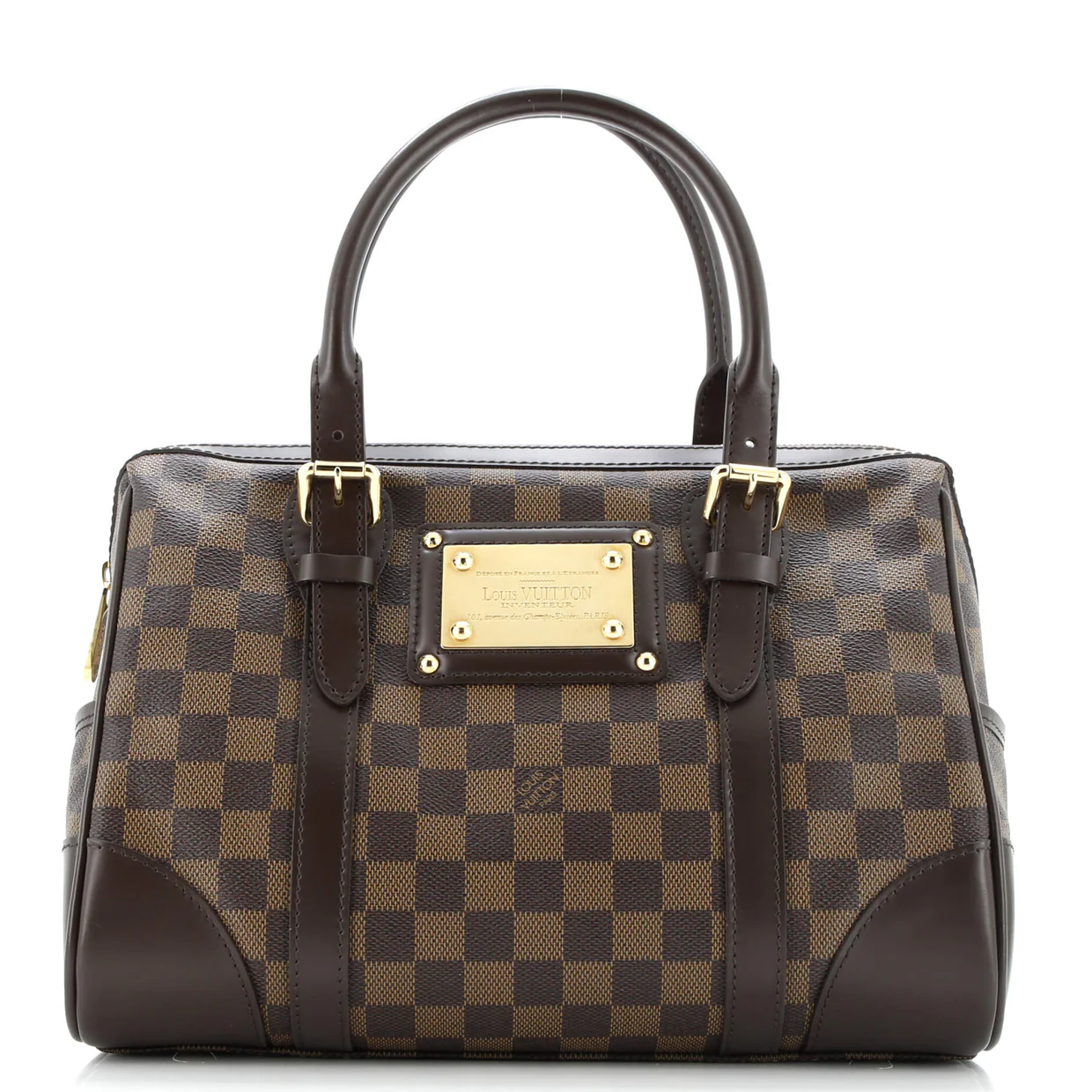 Berkeley Handbag Damier - Deep Luxury