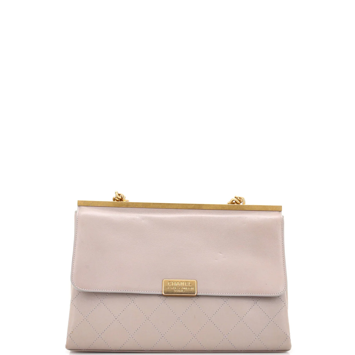 Coco Luxe Flap Bag Quilted Calfskin Medium - Deep Luxury