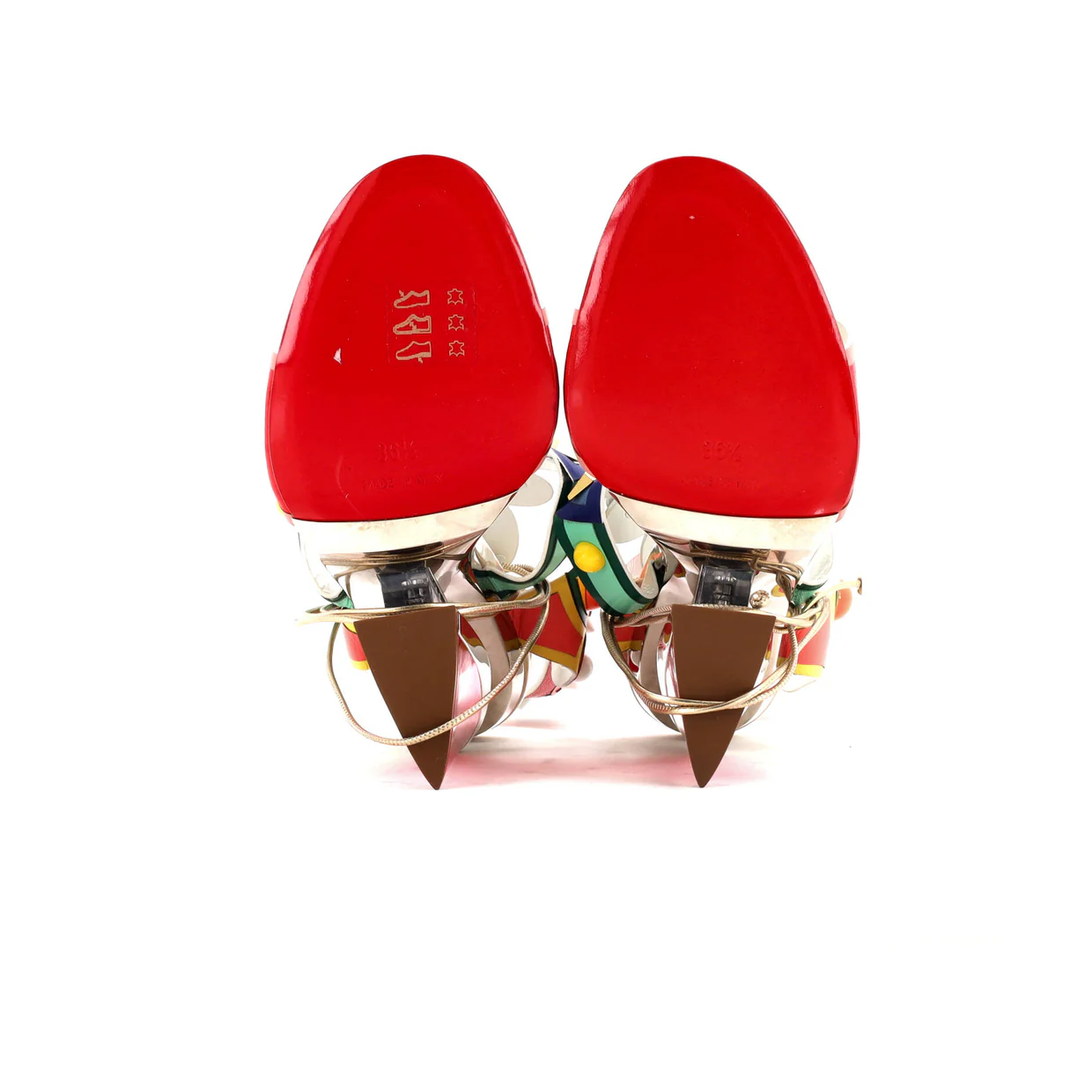 Womens Papagaya Levita Wedge Sandals Leather - Deep Luxury