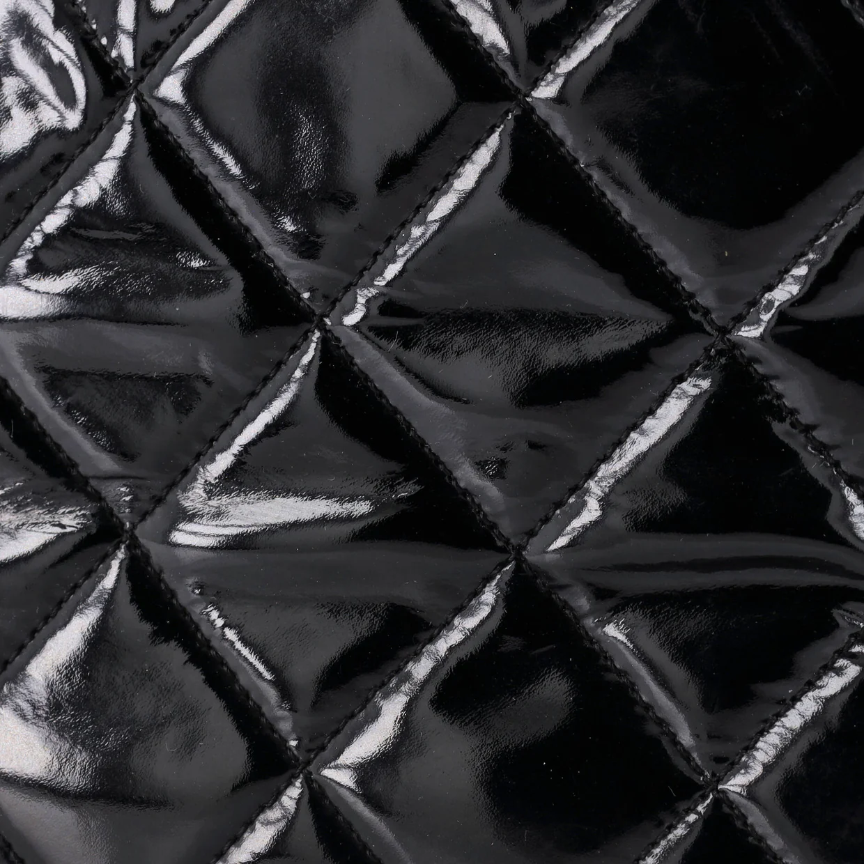 Timeless CC Soft Tote Quilted Patent Medium - Deep Luxury