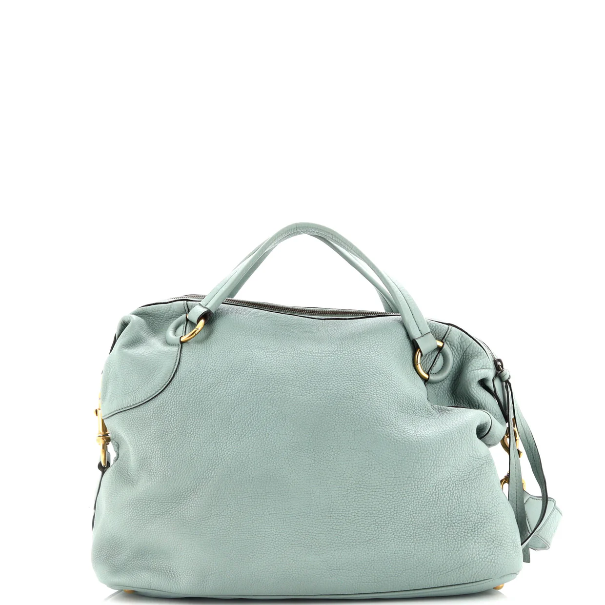 Twill Satchel Leather - Deep Luxury