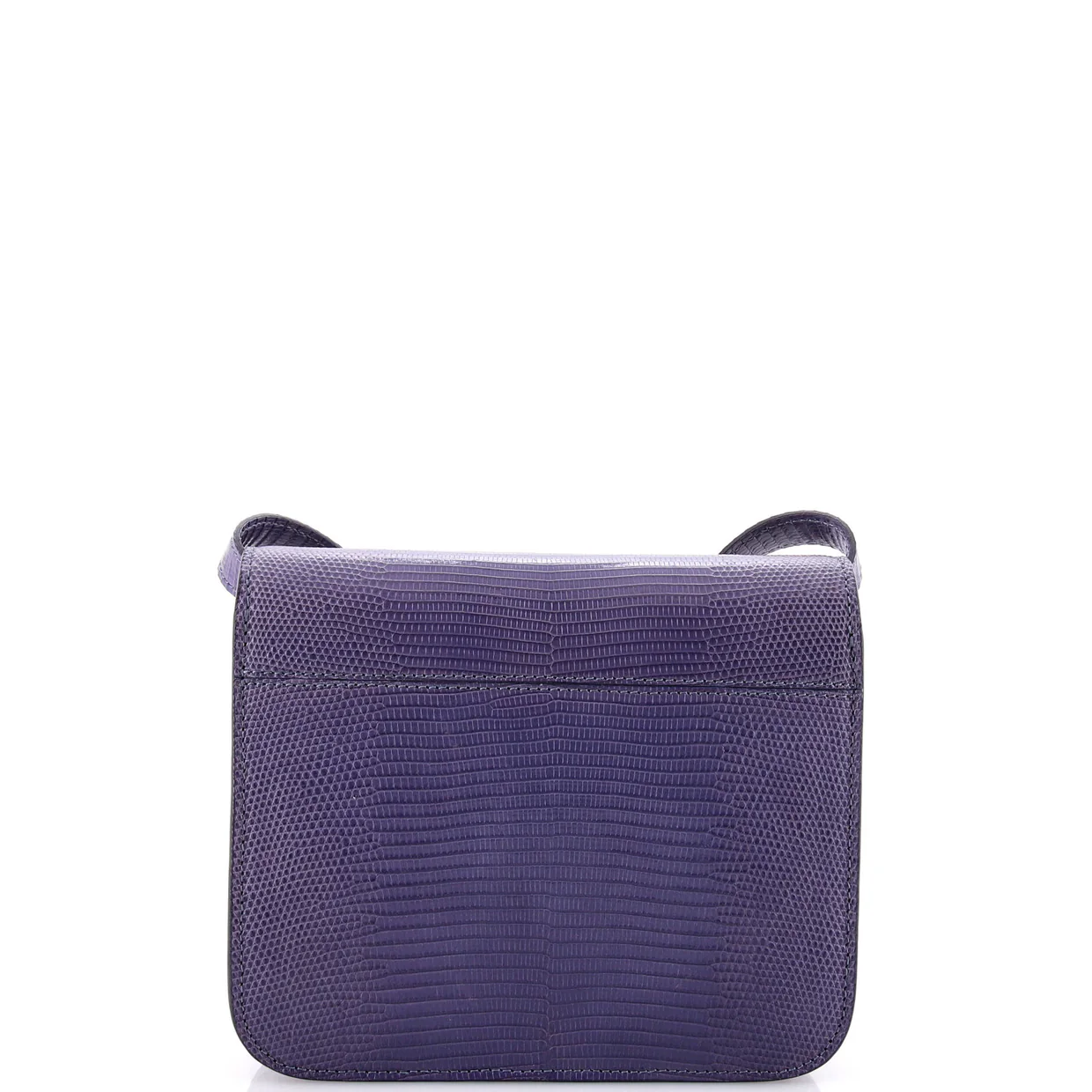 Classic Box Bag Lizard Small - Deep Luxury