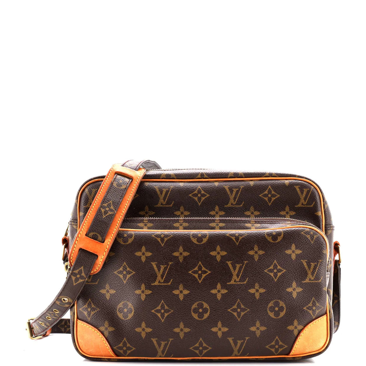 Nil Messenger Bag Monogram Canvas 28 - Deep Luxury