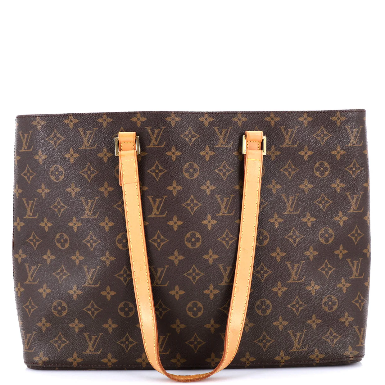 Luco Handbag Monogram Canvas - Deep Luxury