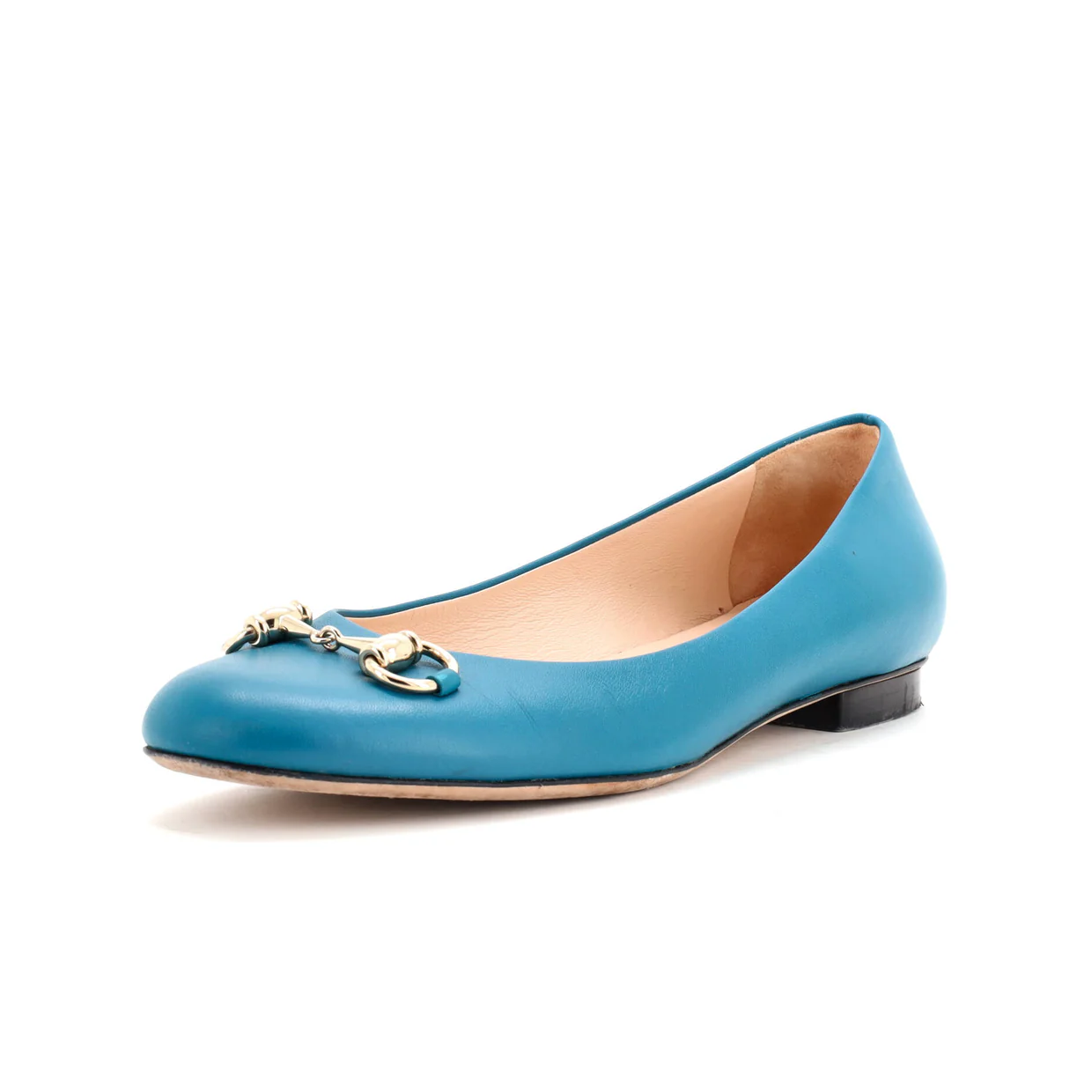 Women's Horsebit Ballet Flats Leather - Deep Luxury