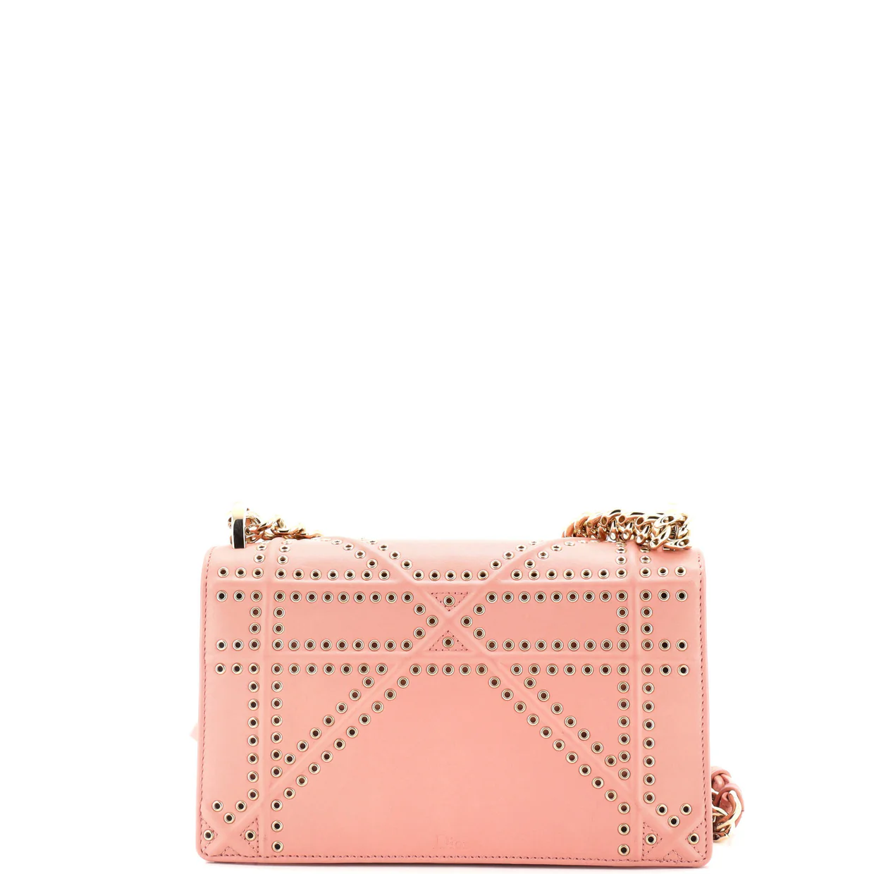 Diorama Flap Bag Studded Leather Small - Deep Luxury